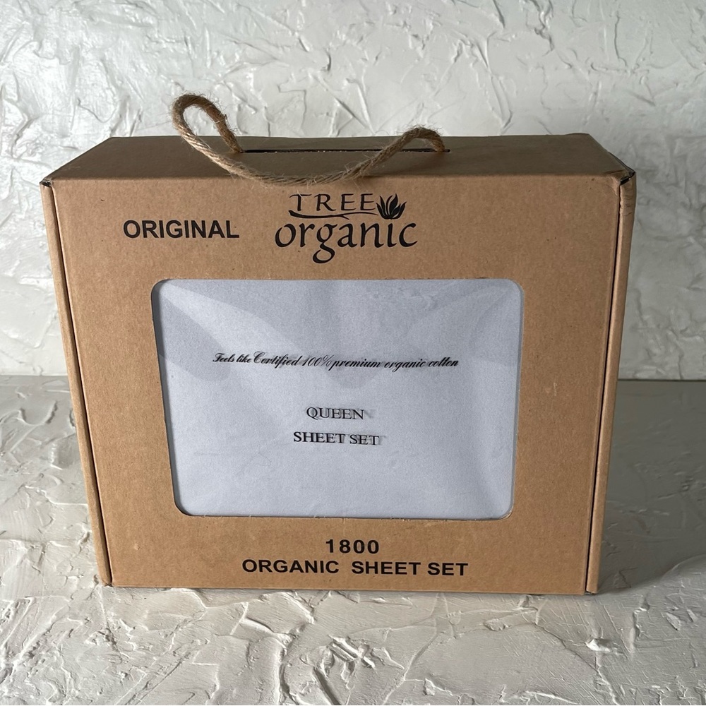 TREE Organic Queen 4-Piece Sheet Set